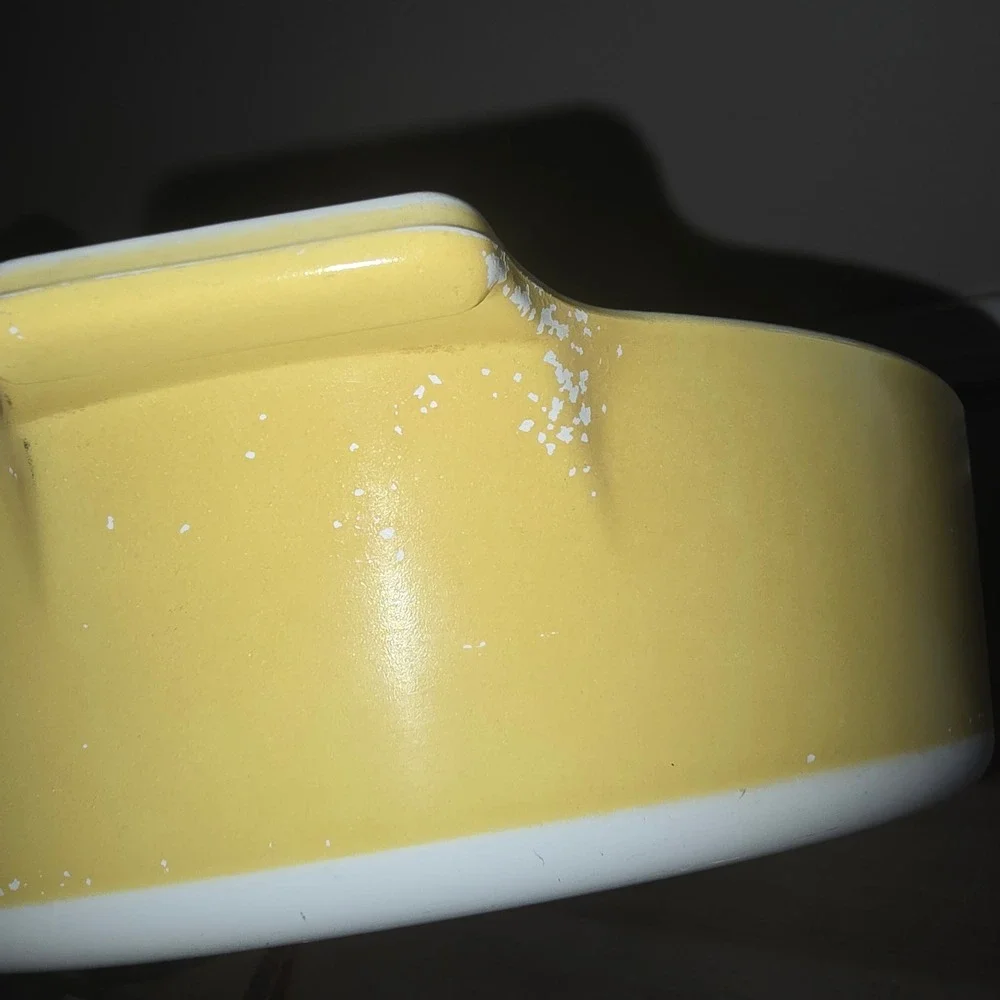 Vintage Corning Ware B-1-B 1 Qt Casserole Dish with Lid Yellow Butterscotch MCM
